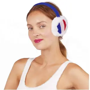 Comparateur de prix : Motomo Serre-tête caches oreilles France bleu, blanc, rouge FETE-22384