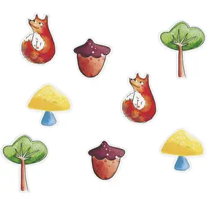 Comparateur de prix : RueDeLaFete Lot de 40 confettis anniversaire Animaux de la forêt FETE-22487