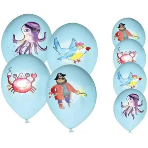 Comparateur de prix : Lot de 8 ballons anniversaire Pirates