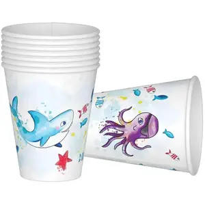 Comparateur de prix : Lot de 8 gobelets anniversaire Pirates