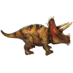 Comparateur de prix : P'tit Clown Re22772 - Ballon Alu Géant Tricératops Articulé 125 Cm
