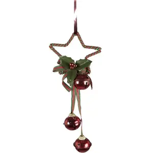 Comparateur de prix : Décor Noël pour poignée de porte - modèle aléatoire