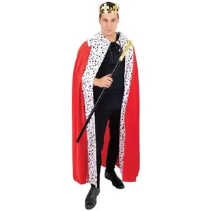 RueDeLaFete Cape - PtitClown - Rouge - Taille unique - Enfant - Mixte pas cher