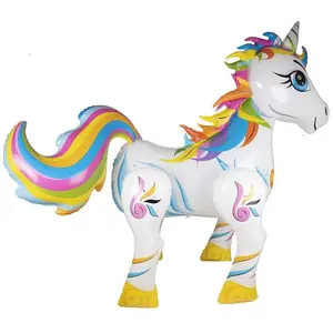 Comparateur de prix : P'TIT Clown re22758 - Ballon alu Géant Licorne 165 cm