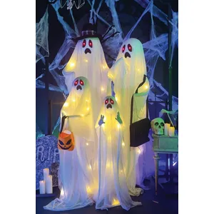 Automate Famille de 4 fantômes - PTIT CLOWN - 24064 - Automate Hallowe...Vendu parcdiscount