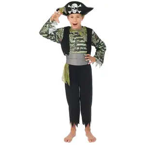 RueDeLaFete Déguisement pirate zombie - Garçon - 10/12 ans 24141PC pas cher