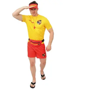RueDeLaFete Set accessoires Lifeguard, adulte pas cher