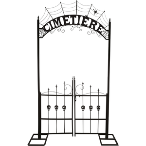 Arche métal - Entrée de cimetière - 270cm - VF 24709PC pas cher
