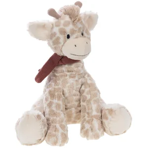 Peluche Camille la girafe - Amadeus - Marron - Polyester pas cher