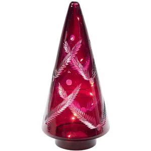 Amadeus - Sapin de Noël Led fuchsia 30 cm pas cher