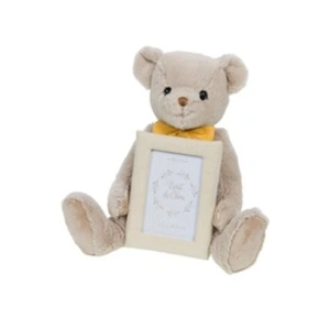 Amadeus Peluche cadre Ourson - - Marron - Polyester pas cher