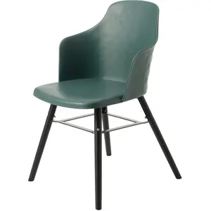 Fauteuil vert coque - Amadeus Vert pas cher