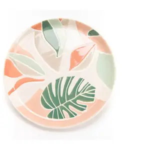 Amadeus Assiette à dessert Natureva 21 cm (lot de 6) - - Multicolore - Grès