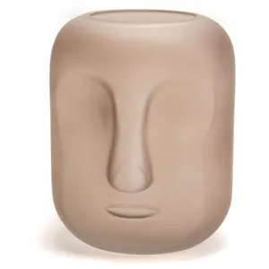 Amadeus Vase masque marron