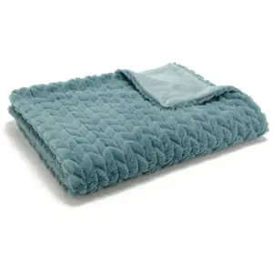 Plaid Vintage BLEU Amadeus pas cher