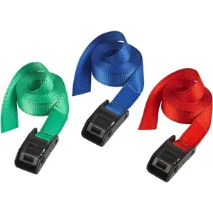 MASTER LOCK Sangles bagagères 50 m x 25 mm lot de 2 - coloris assortis pas cher