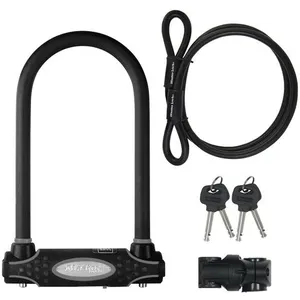 Comparateur de prix : MASTER LOCK Antivol U avec Câble - A Clé