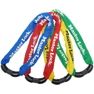 Comparateur de prix : Cadenas à clé Master Lock Bleu - Accessoire de Vélo