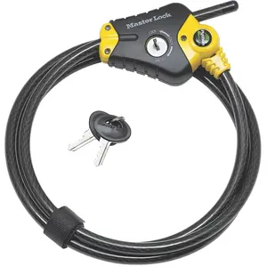 Comparateur de prix : Câble de verrouillage ajustable python masterlock Longueur (m) - 4.5