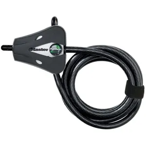 Comparateur de prix : Master Lock Master Lock Python Câble Antivol Compact Noir Revêtement Vinyle
