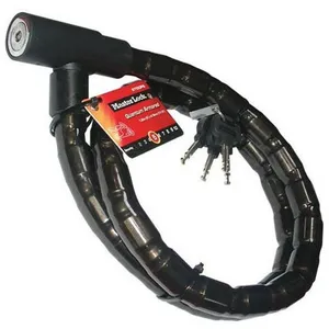 Comparateur de prix : Câble antivol à clé en acier Master Lock 8115EURDPS - Noir