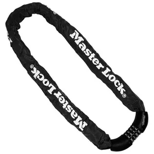 Comparateur de prix : Master lock chaine et serrure a combinaison acier 90cmx8mm 8392eurdpro