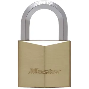 Comparateur de prix : MASTER LOCK Cadenas à clé laiton massif 50mm anse hexagonale d.9xh.30mm 4 clés