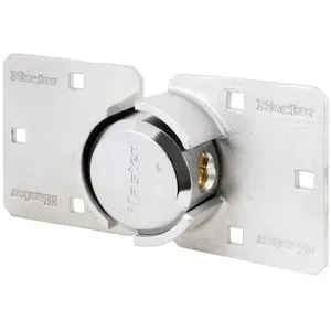 Comparateur de prix : Master Lock Ensemble de cadenas et moraillon en acier Argenté 736EURD