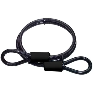 Comparateur de prix : Master Lock 72EURD Câble Antivol avec deux Boucles, 4,5 m TU