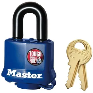 Comparateur de prix : Master Lock 312eurd cadenas acier lamine couverture thermoplastique 40 mm