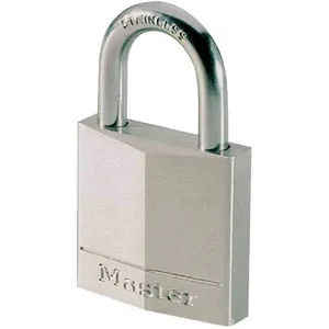 Master Lock 640EURD Cadenas Marin avec Clés, Gris, 6,5 x 4 x 1,3 cm pas cher