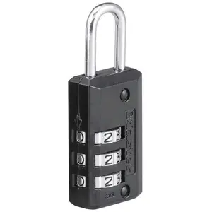 Comparateur de prix : Master lock cadenas à combinaison finition noire 20 mm