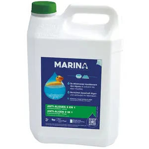 Comparateur de prix : MARINA Anti-Algues 2 en 1 et Clarifiant 3L Piscine