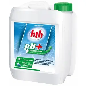 HTH pH Plus - pH Plus Liquide 20L pas cher