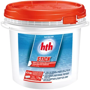 Chlore non stabilisé en stick 4,5 kg - HTH pas cher