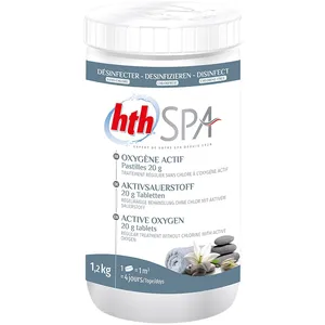 HTH - Spa - Oxygène actif Pastilles 1,2kg pas cher