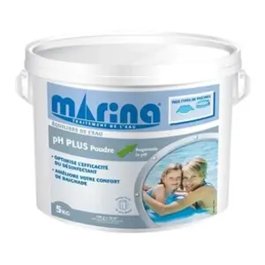 Marina - quilibre de l'eau - pH plus en poudre 5kg