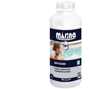 Anti-écume pour spa gonflable - Marina - 1 L - Élimine la mousse de l'eauVendu paramazon