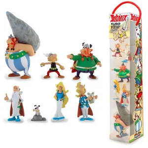 Comparateur de prix : Pack de 7 Figurines - PLASTOY - Tubo Astérix : Le Village Gaulois