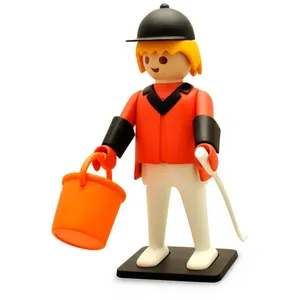 Plastoy Playmobil - Figurine Vintage Collection Cavalier 21 cm pas cher
