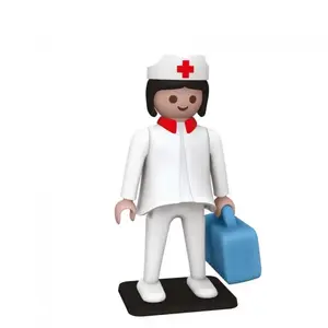 Comparateur de prix : Plastoy Figurine Vintage De Collection L'infirmière Playmobil Plastoy