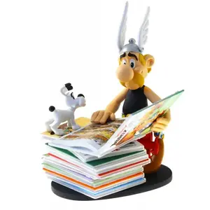 Comparateur de prix : Plastoy Asterix Statuette Collectoys Asterix Pile D'albums 2nd Edition 23 Cm