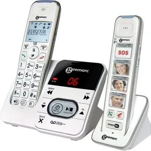 Comparateur de prix : Téléphone sans fil GEEMARC Pack Mobility 295 Blanc