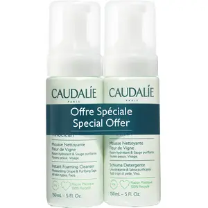 Comparateur de prix : Duo de mousses nettoyantes Vinoclean Caudalie