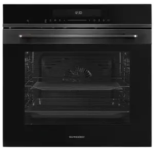 Four encastrable - SCHNEIDER - SCOP72HIDX - Pyrolyse - 72L - Multifonction 13 fonctions pas cher