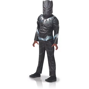 Marvel - Deguisement Luxe Black Panther - Taille L 7-8 Ans Pour Enfant