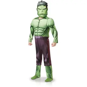 Comparateur de prix : Marvel - Deguisement Luxe Hulk - Taille L 7-8 Ans Pour Enfant
