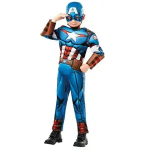 Rubies Déguisement Captain America Taille M 5-6 ans pas cher