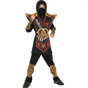 RUBIE'S Déguisement Luxe Ninja 3-4 ans Halloween pas cher
