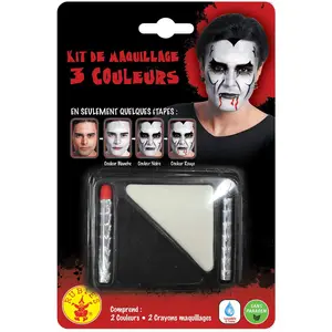 RUBIE'S Kit de maquillage blanc et noirVendu paramazon